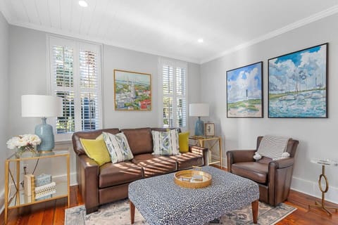 Living room with Smart TV