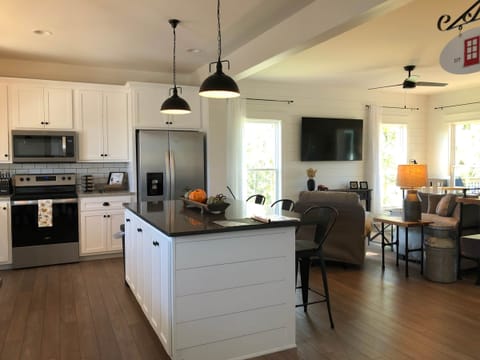 Large kitchen island 