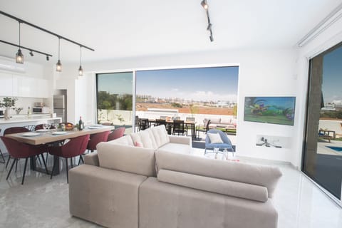 Modern, open-plan ground floor