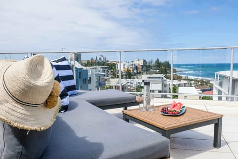 Private rooftop terrace off the upstairs master suite.