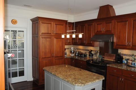 Kitchen - on the main level 