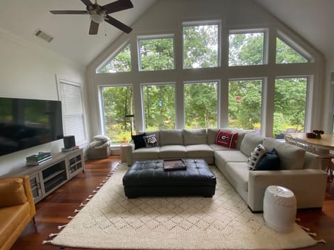 Sitting room - on the main level 