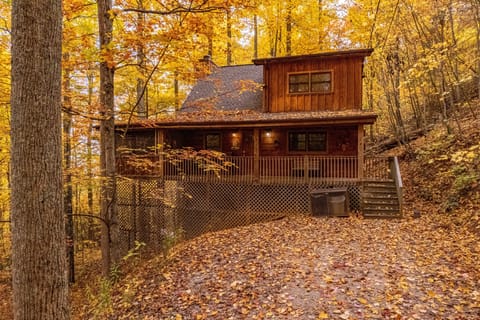Ultimate seclusion and relaxation:Porch Swing Memories by Mountain Time Cabin Rentals
