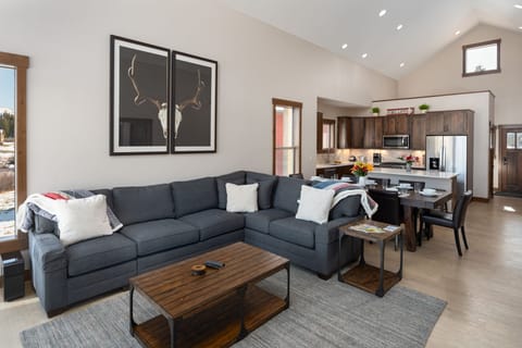 Large vaulted ceilings and open floor plan make entertaining easy with family or friends.