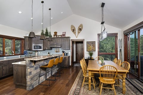 Kitchen and Dining Area