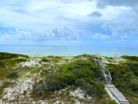 Gulf view from second level.