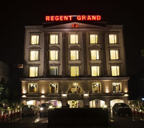 Front of property - evening/night