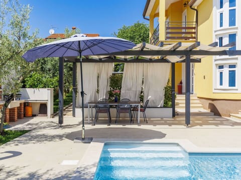 Swimming Pool, Outdoor Furniture, Umbrella, Shade, Furniture, Composite Material, Eco Hotel, Resort, Chair, Garden
