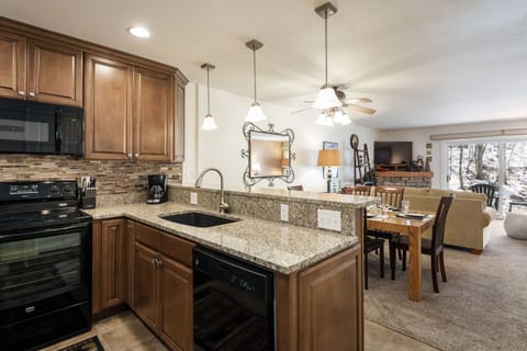 Kitchen and dining room