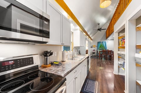 With ample counter space and all the essentials, it’s perfect for cooking and entertaining with ease.