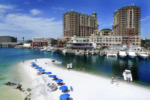 White sand is everywhere in Destin!