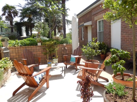 Court yard.