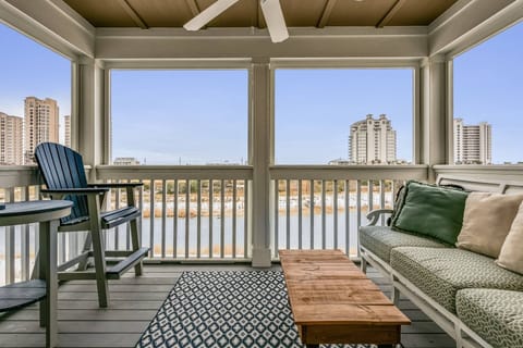 This is a great spot for your morning coffee or evening cocktail!