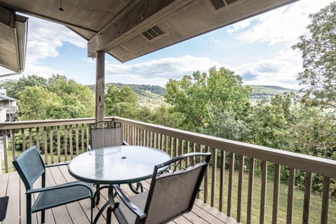Covered Deck with a Great View