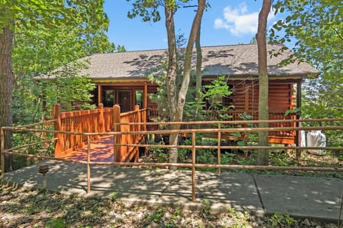 Cabin Exterior and Walk-Way
