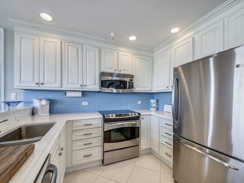 Updated Kitchen with Stainless Steel Appliances at 1506 SeaCrest