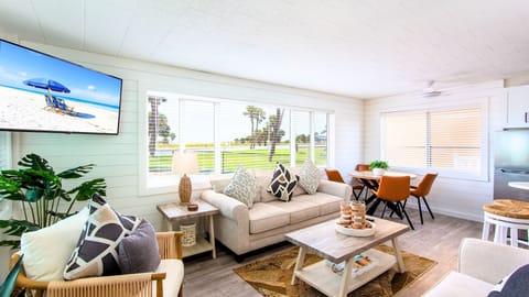 Located at the iconic Tropic Terrace Resort, Suite #26 offers rare direct ocean views right from your living room windows.