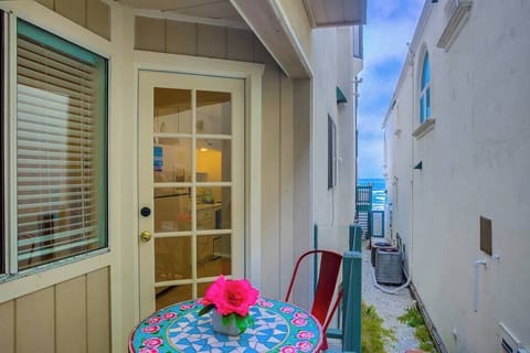 Refreshing ocean breezes from the patio.