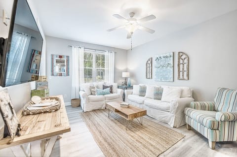 Welcome to "Dolphins Corner" a 2 bedroom condo in the gates "Villages" Community of Blue Mountain Beach.