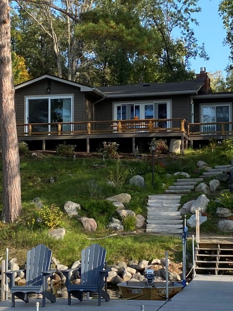 The deck view faces West for those beautiful sunsets!