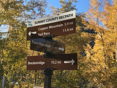 Rec Path intersection just out your door.