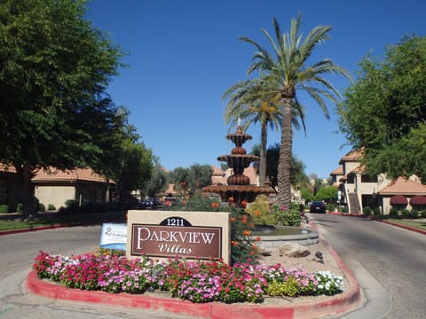 Entrance to Park View Villas. 