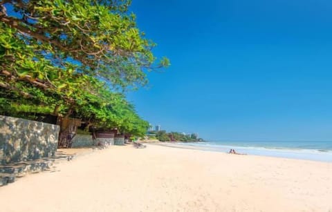 Beach nearby, white sand