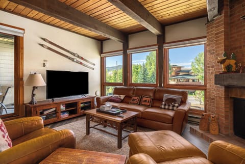 Family gatherings around the living space, perfect winter or summer!