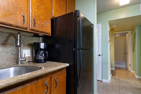 Tastefully updated kitchen with modern appliances, perfect for preparing meals during your stay.