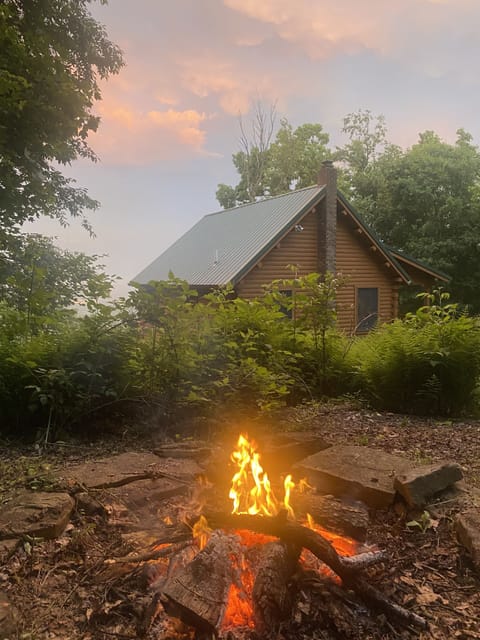 Perfect spot for a campfire, and we provide the wood for you.