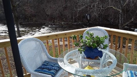 Morning coffee at the loft 