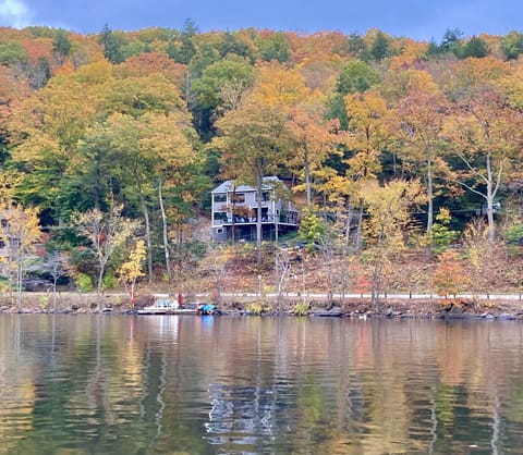 The house in peak Fall colors! 