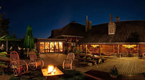 Front of property - evening/night
