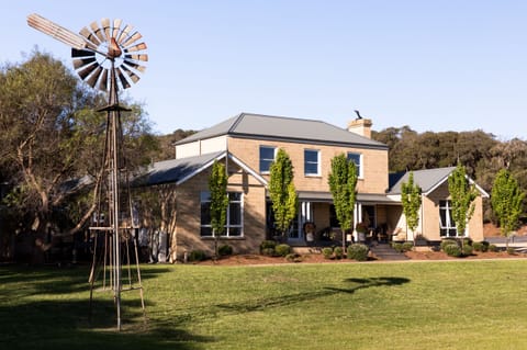 Our beautiful windmill and lawn area 