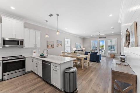 Spacious open concept