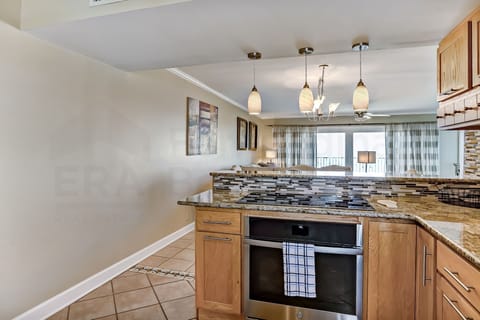 Kitchen with Ocean View