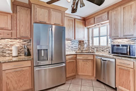 Kitchen with Ocean View