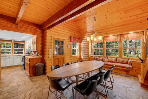 Dedicated dining with lovely views