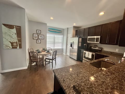 2nd Floor: Kitchen with eating area