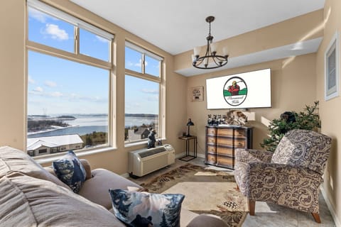 All-Season Sunroom with an Incredible Lake View