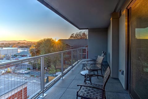 South-facing Blue Ridge Mountain views from your private balcony