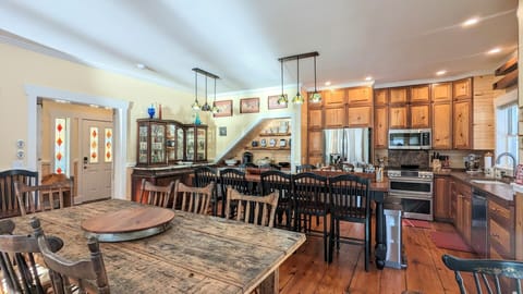 There is a coffee nook in the Kitchen