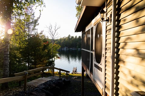 Walkout raised deck to come! Don’t worry, the door is barred shut.