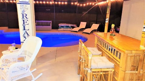 Relaxing outdoor area