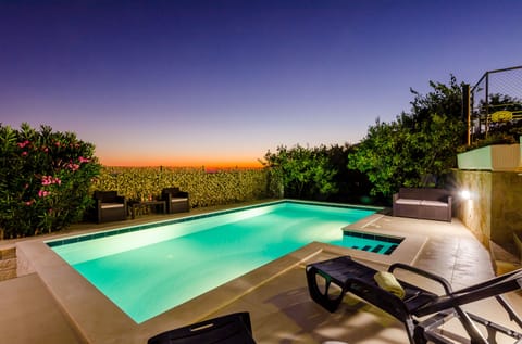 Villa (Three Bedroom Apartment with Terrace ) | Pool | Outdoor pool, pool umbrellas, sun loungers