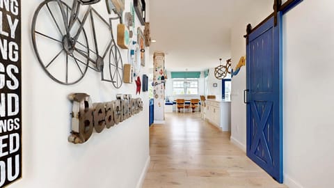 Enter into gorgeous kitchen