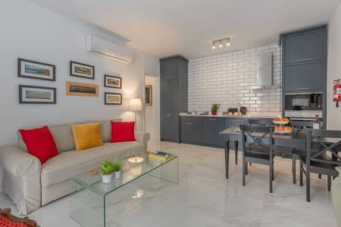 The living-kitchen-dining room set up for your maximum comfort.