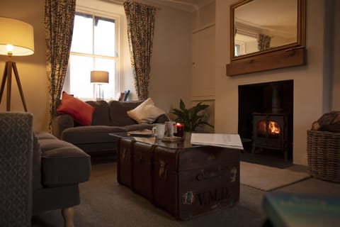 Sitting Room with wood burning stove
