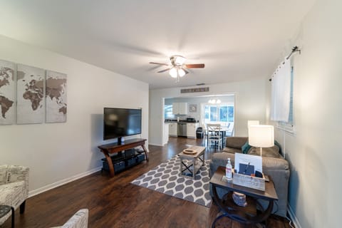 Open concept living area