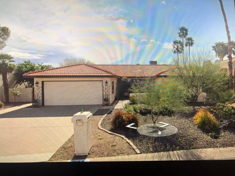 Front view of our little getaway.